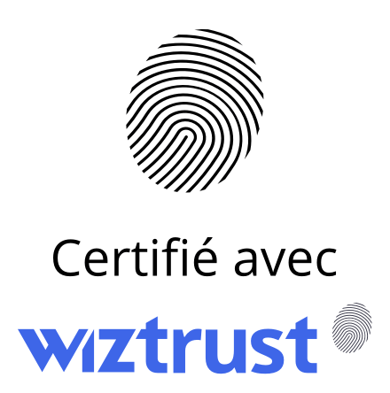 Certifié avec Wiztrust