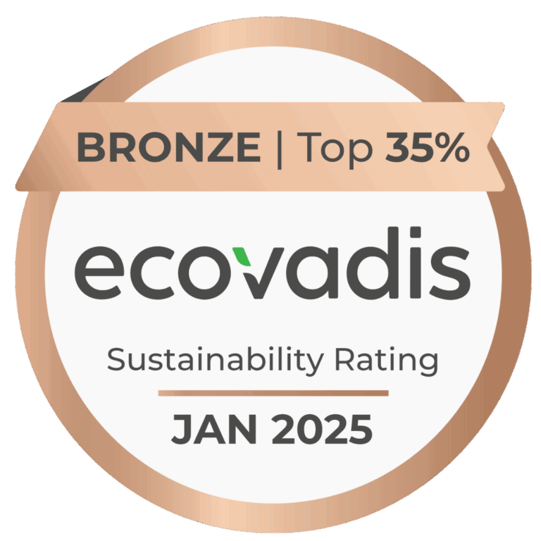 Ecovadis bronze Top 35%