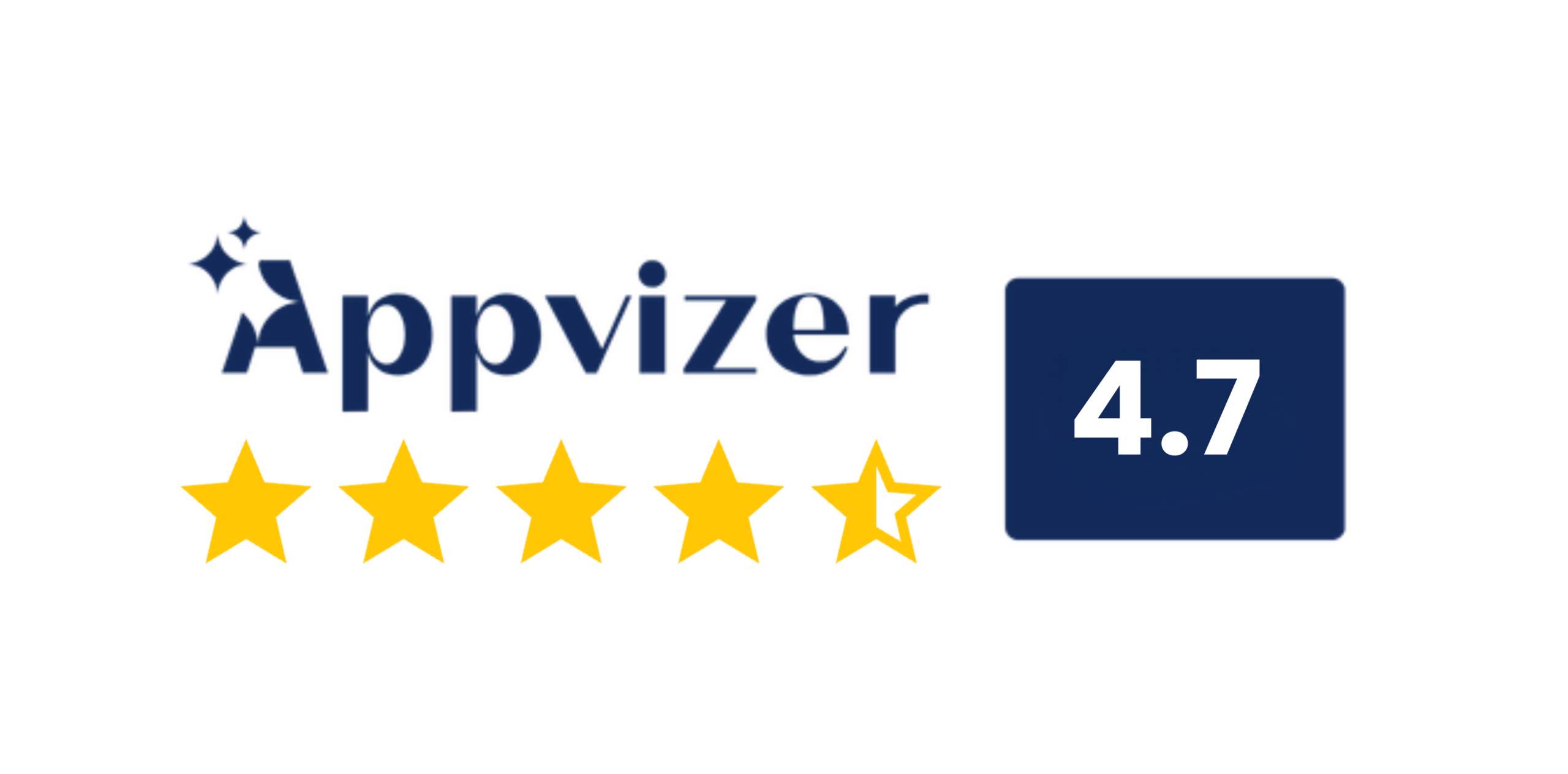 Appvizer rating 4.7